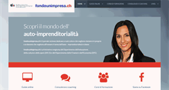 Desktop Screenshot of fondounimpresa.ch